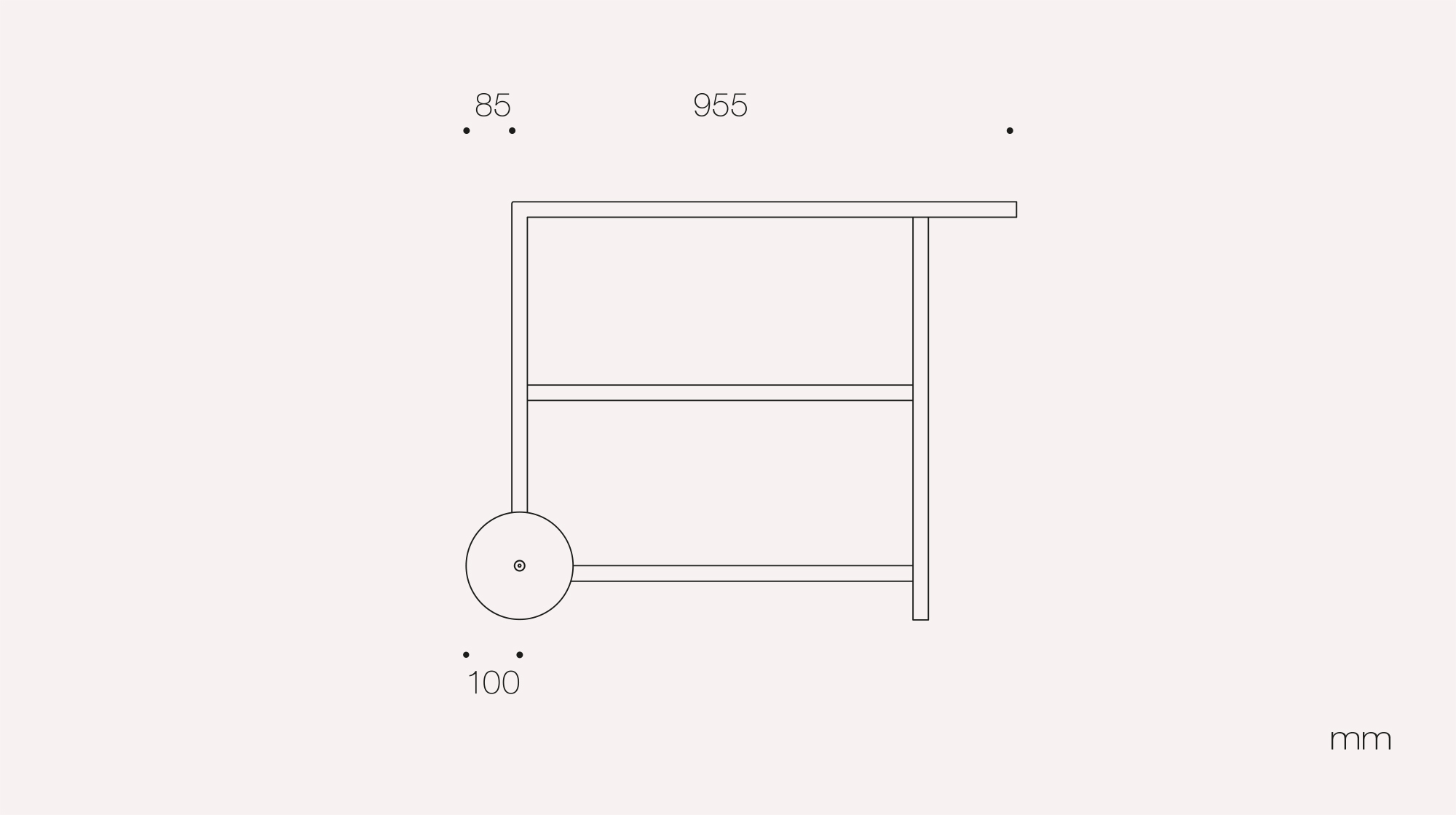 trolley drawing autocad